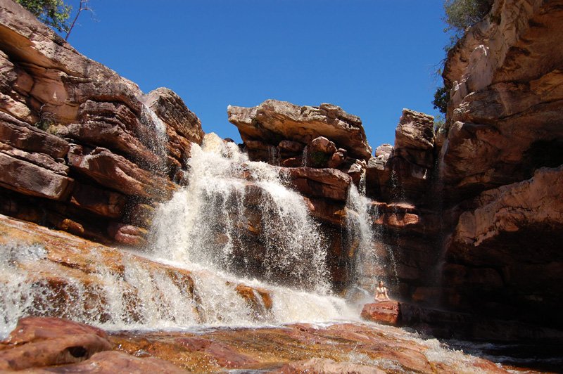 Cachoeira da Rosinha, Andaraí/BA. Foto: Julio Mansur